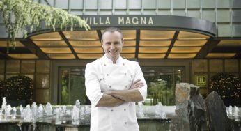 Rodrigo de la Calle se estrena en el hotel Villa Magna de Madrid