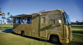 Un food truck para golfistas