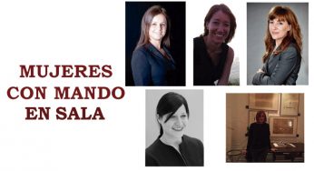 Mujeres con mando en Sala