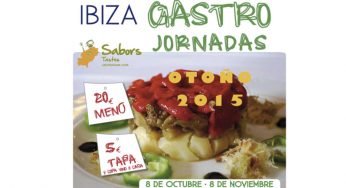 #GastroJornadas de otoño en Ibiza