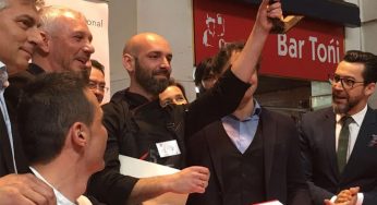 Álvaro Abad, ganador del V Concurso Internacional de Cocina Creativa Gamba Roja de Denia