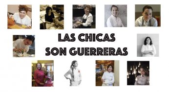 Jóvenes cocineras españolas