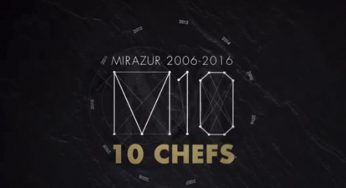 Mauro Colagreco celebra sus #10AnsMirazur