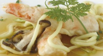 Soba de chipirón y coco