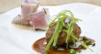Riñón de lechal con escabeche de ventresca