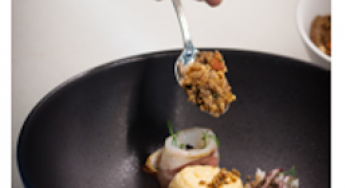 Timbal de huevo con chipirón