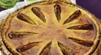 Tarta de queso y brevas
