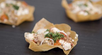 Percebes en escabeche con aire vino albariño