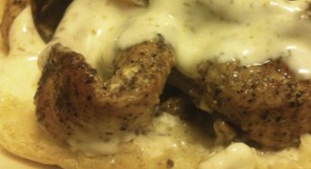 Kebab de cordero con calabaza y yogur
