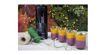 Crema bicolor de verduras con AOVE Royal Temprano