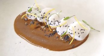 Ceviche rojo de vieiras