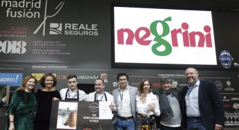 Canelón de trufa y crujiente de guanciale
