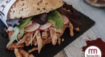 Pulled Pork de cochinillo marinado
