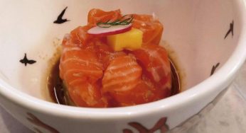 Tartar de salmón