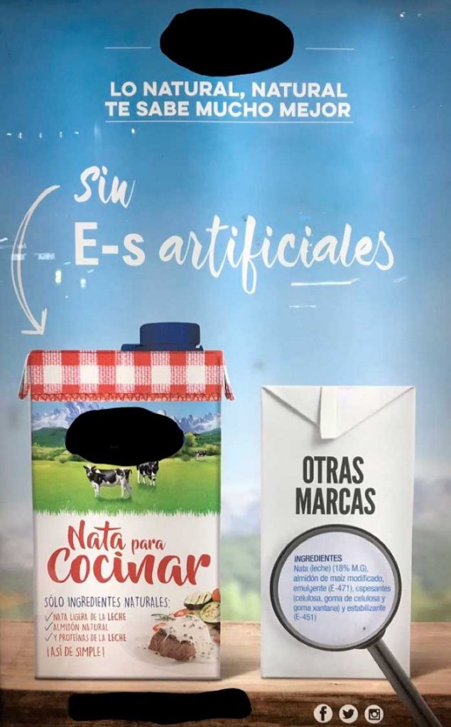 etiquetado envase