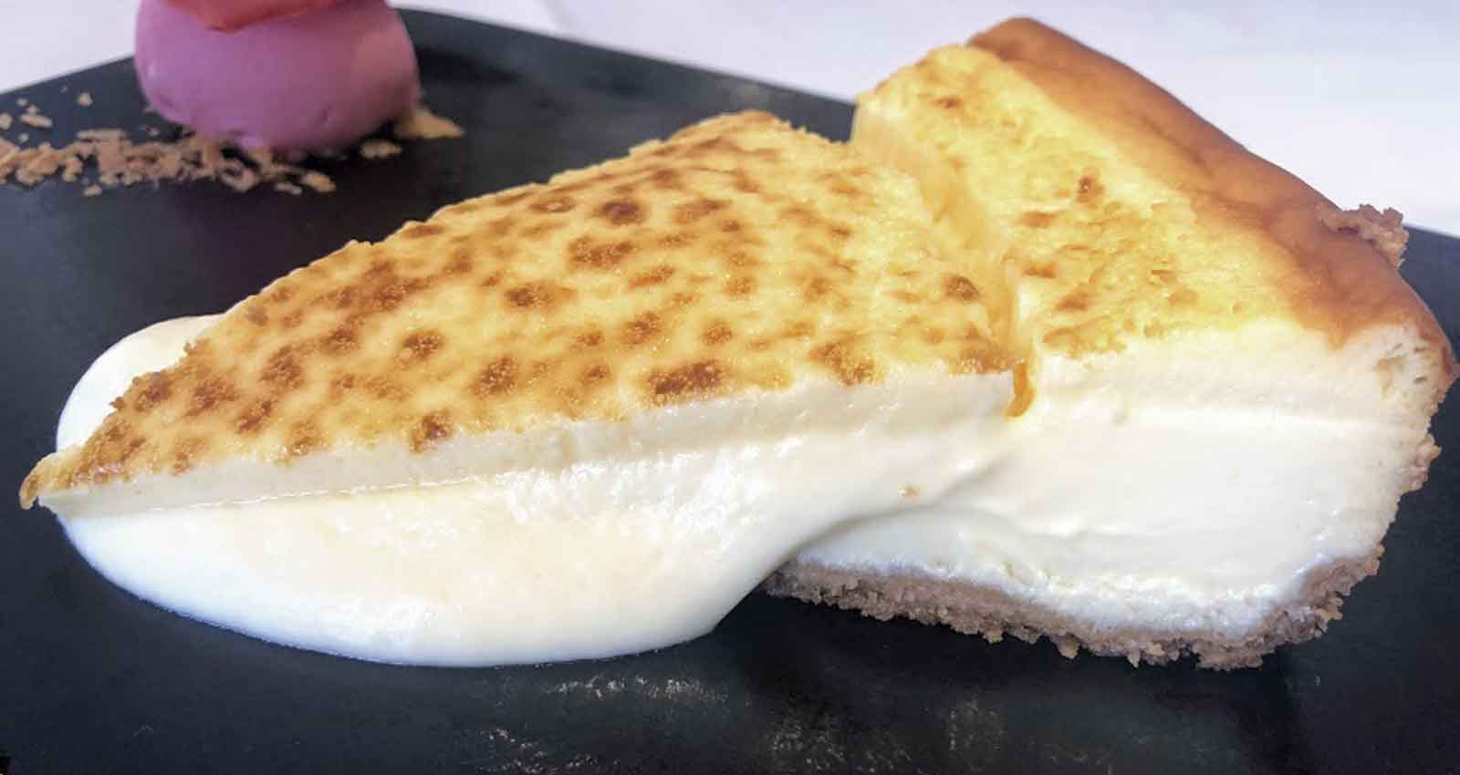 Tarta de queso de Alameda (La rioja)