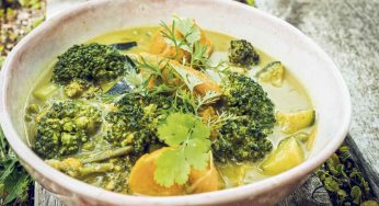 Curry tailandés de verduras