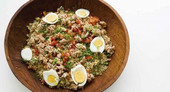 Ensalada de quinua y hortalizas de verano