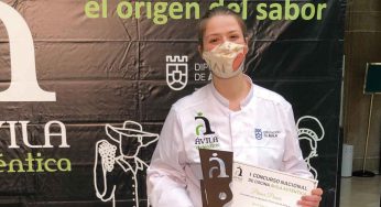 Diana Díaz ganadora del Concurso Ávila Auténtica