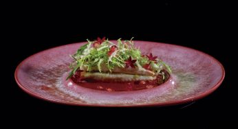 Salmonetes con salsa de granadas