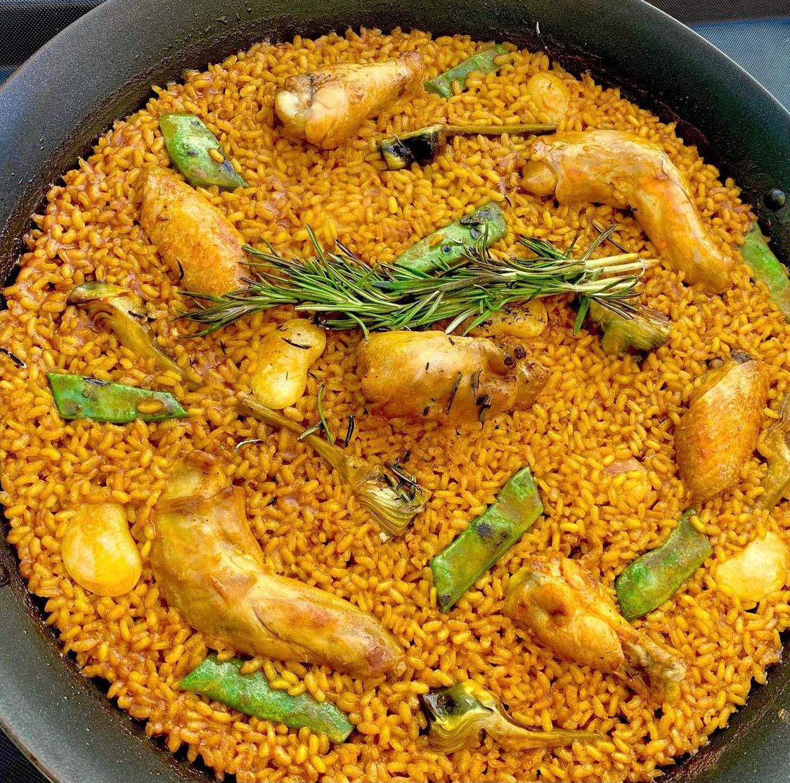 Arroz Madrid Jardín del Ritz