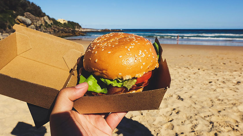 comida para ir de excursion