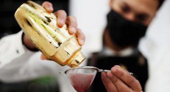 Cócteles de huerta en Mentica Gastronómico