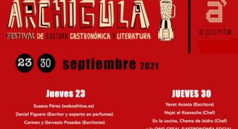 Archigula, el primer encuentro que unifica literatura y cocina