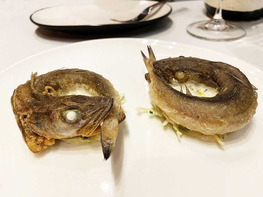 La Cosmo (Málaga) Pescadillas de enroscar fritas