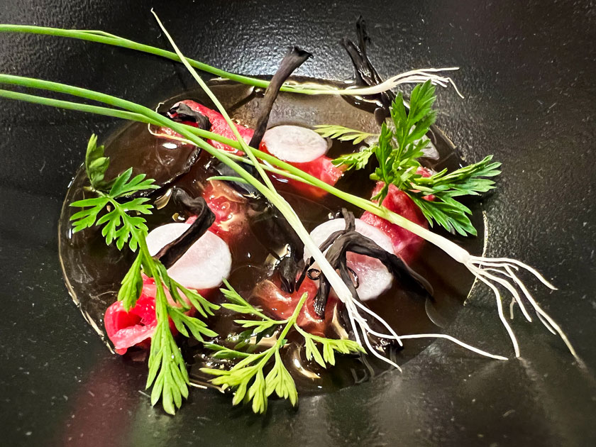 Restaurante Aürt (Barcelona) Fricandó