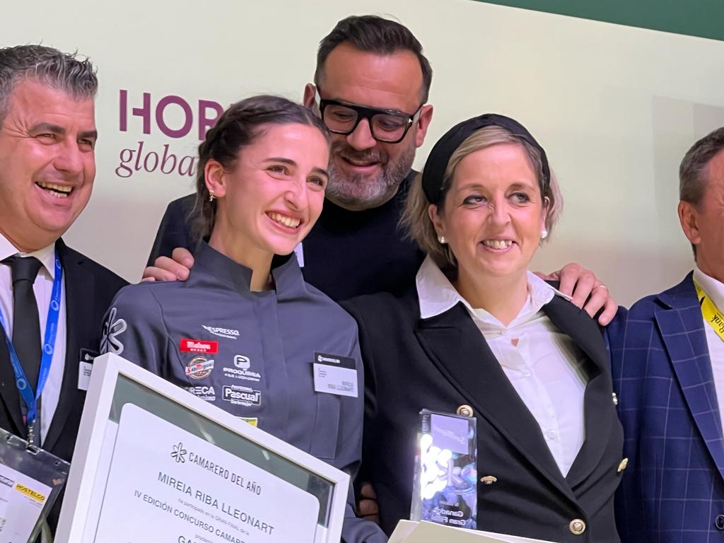 Mireia Riba ganadora del VIII Concurso Camarero del Año