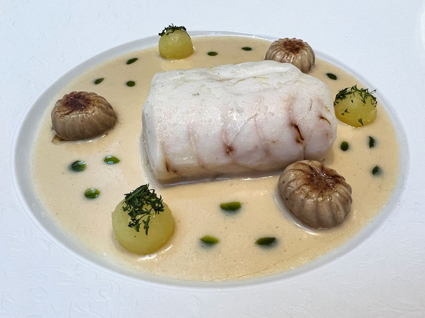 Babette (Marbella) Popietas de lenguado con salsa beurre blanc