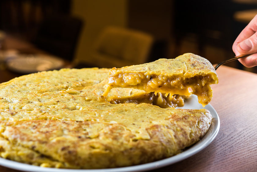 Tortilla de patatas de Colósimo