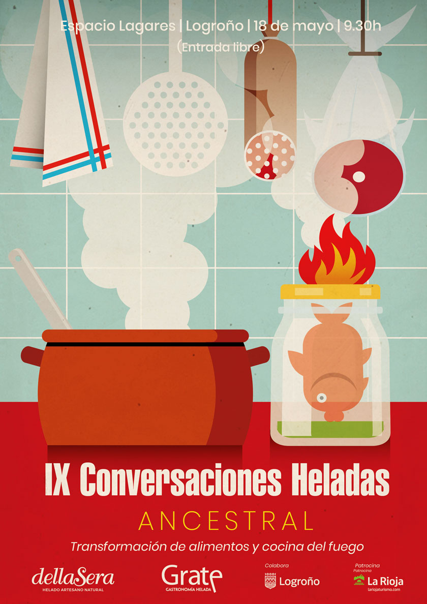 Cartel de Conversaciones Heladas