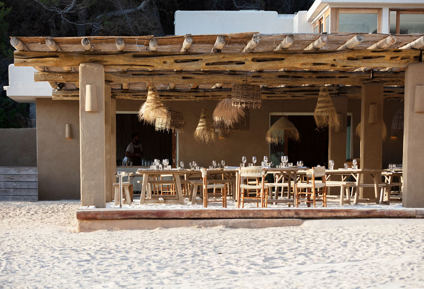 Terraza de El Silencio en Ibiza