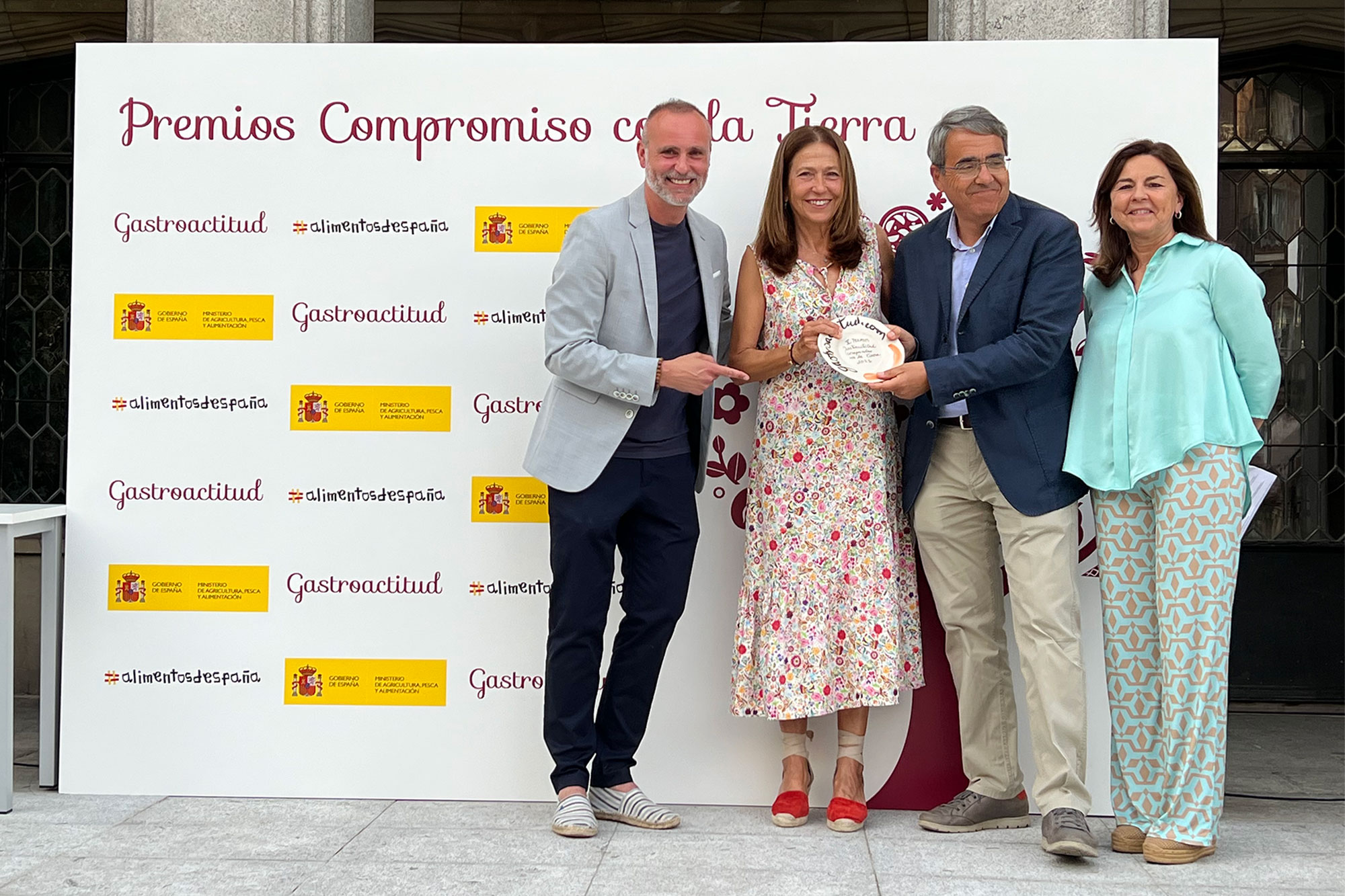 Rodrigo de la Calle, María José Galera, Miguel Ángel Alonso y Julia Pérez Lozano