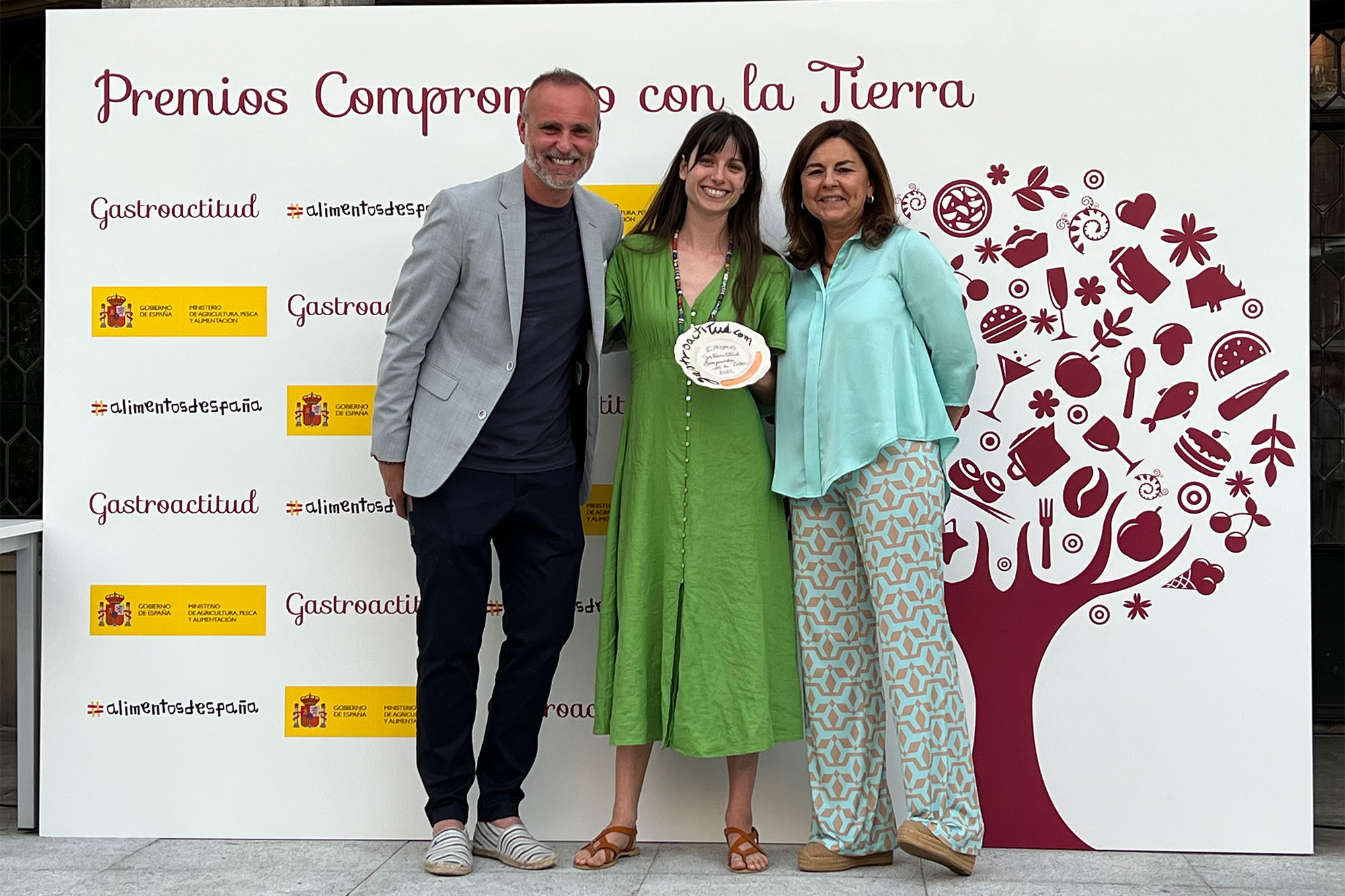 Rodrigo de la Calle, Natalia Valle y Julia Pérez Lozano