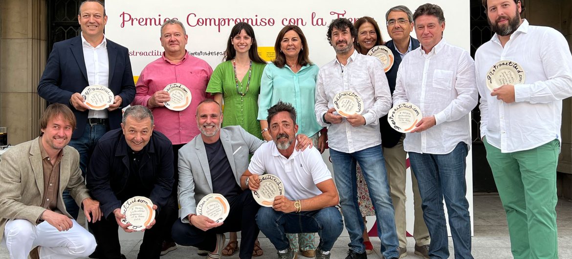 Premiados de los premios Gastroactitud compromiso con la tierra