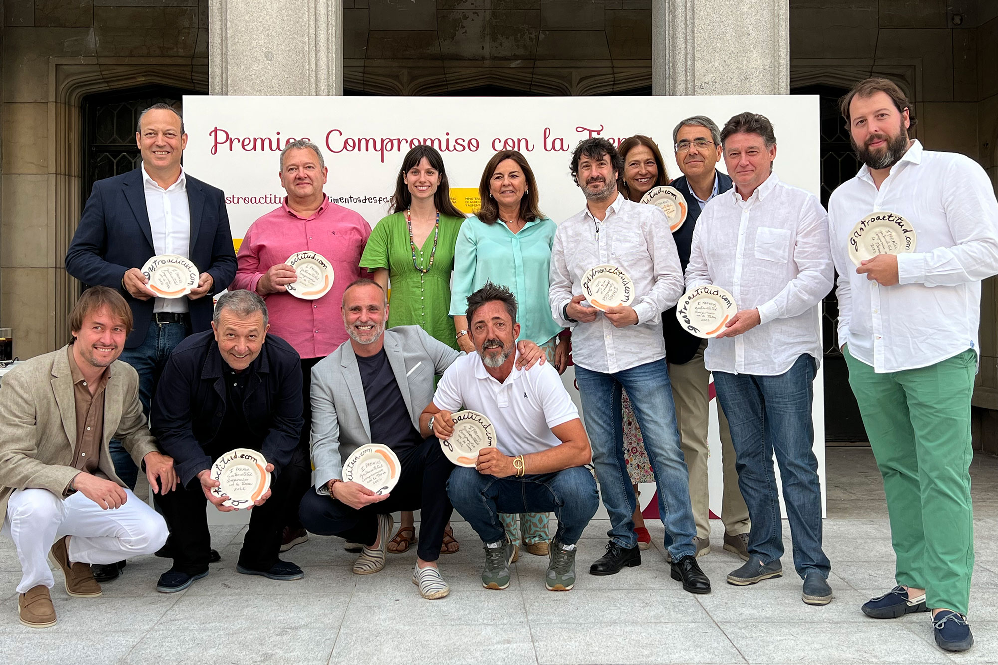 Premiados de los premios Gastroactitud compromiso con la tierra