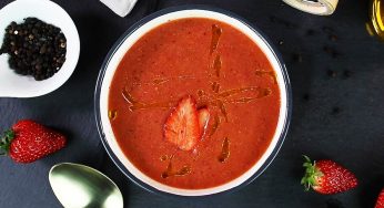 Gazpacho de fresas
