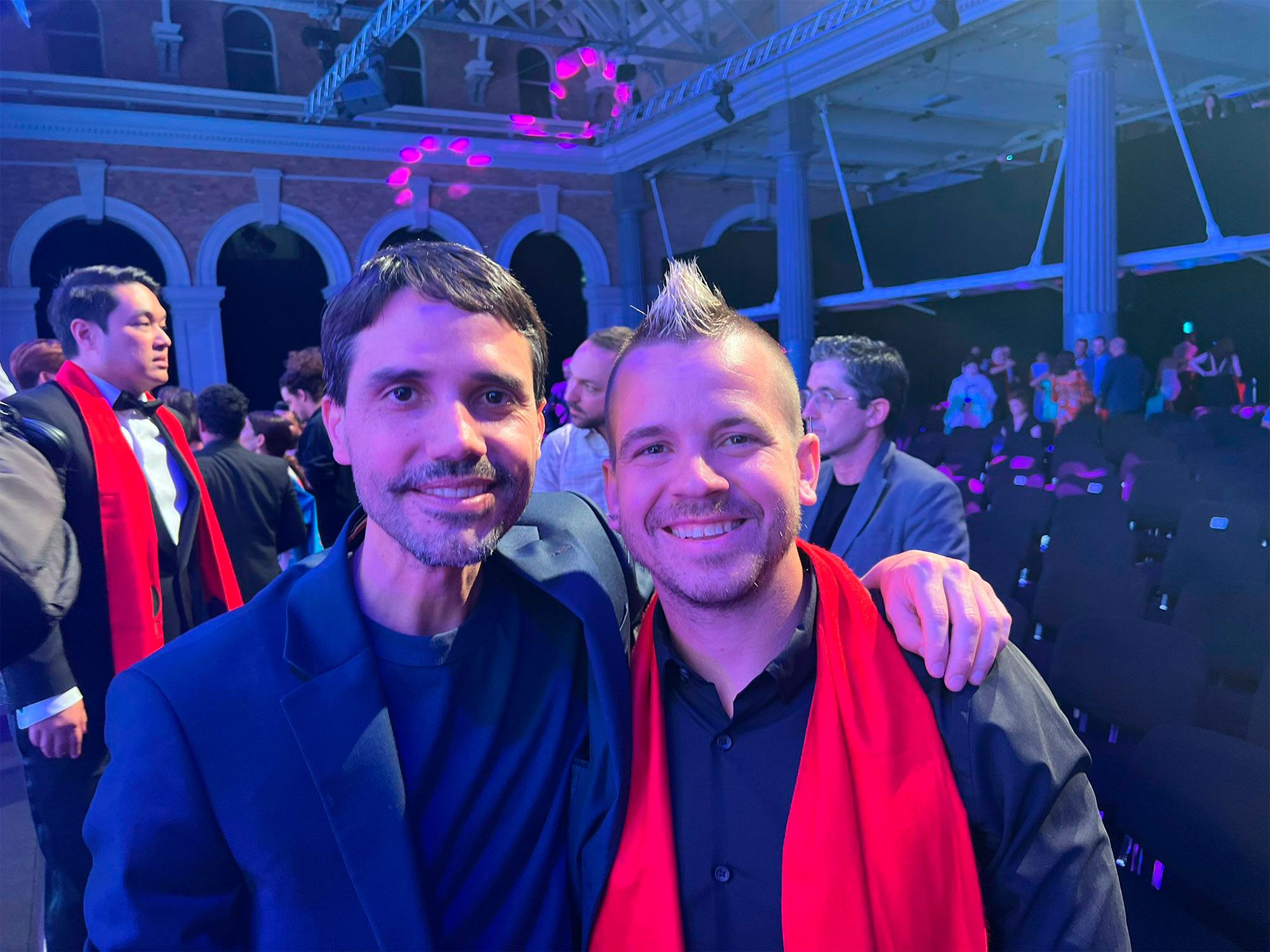 Virgilio Martínez y Dabiz Muñoz en la gala de The World's 50 Best Restaurant