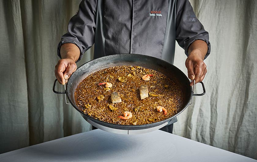 Arroz del “Senyoret” de Mimar en Valencia