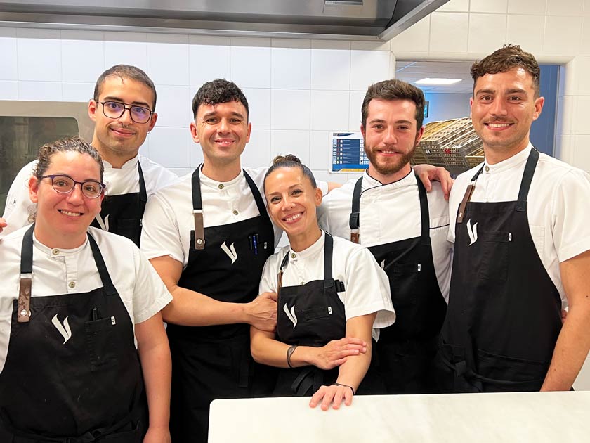 Restaurante Voro (Mallorca) equipo de cocina