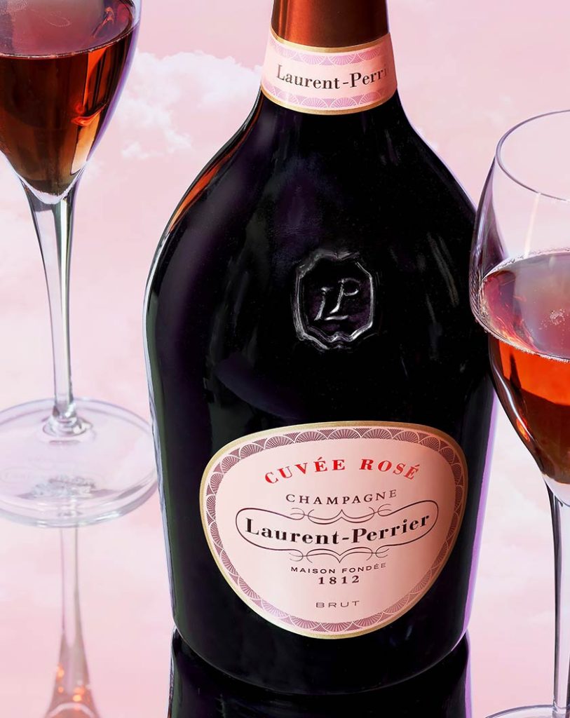 Champán rosado Laurent Perrier