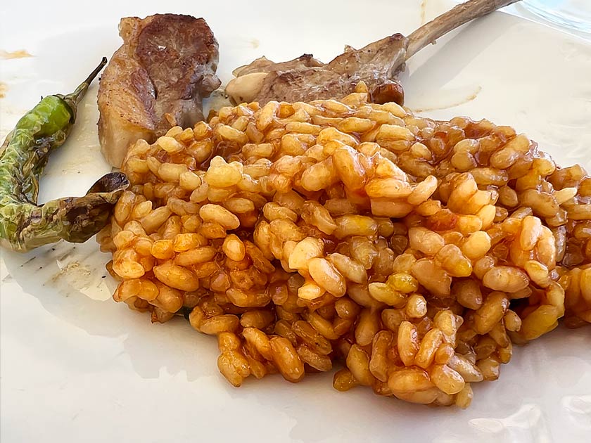 Sea Grill Puente Romano (Marbella) Arroz con cordero