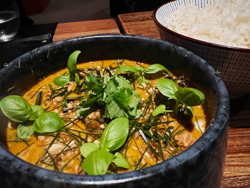Bacus (Almería) Curry rojo thai