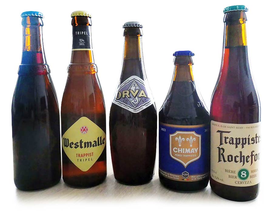 Guía rápida de cervezas belgas trapense