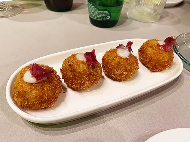 Croquetas de cecina de El Lince