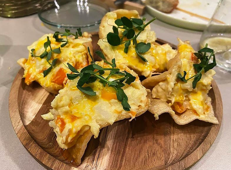 Paloma de ensaladilla en El Lince