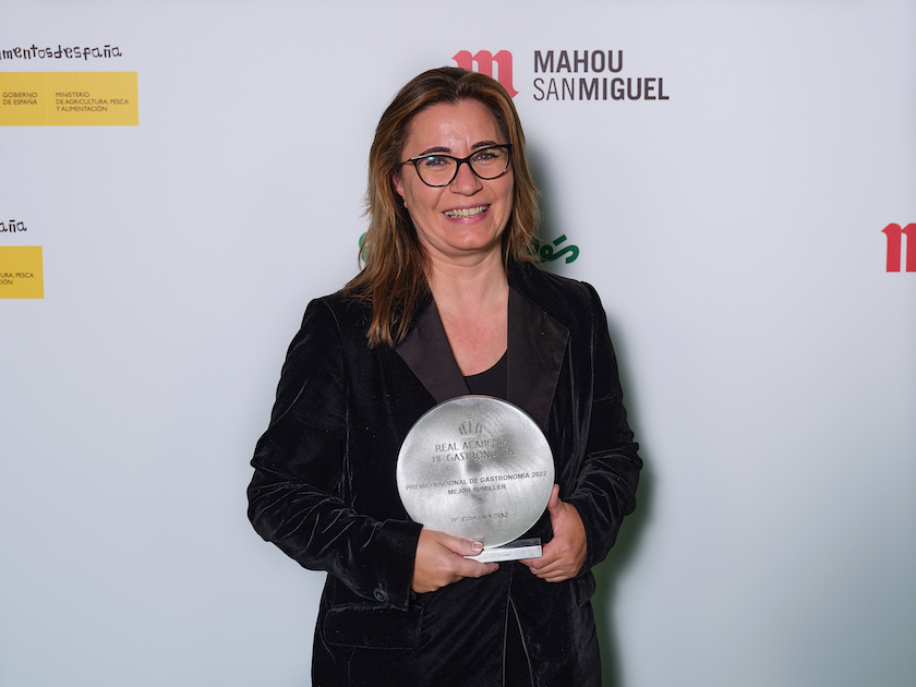 Cristina Díaz, Premio Nacional de Gastronomía a la Mejor Sumiller 2022